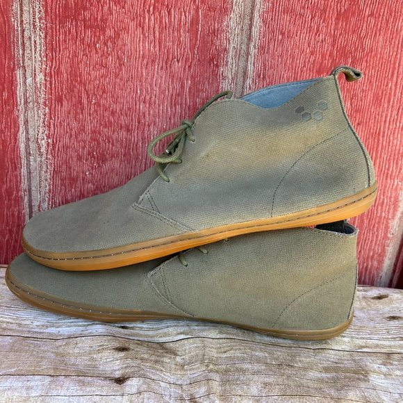 Mens Vivobarefoot Gobi canvas chukka boots Size US13 EU47 main image 7